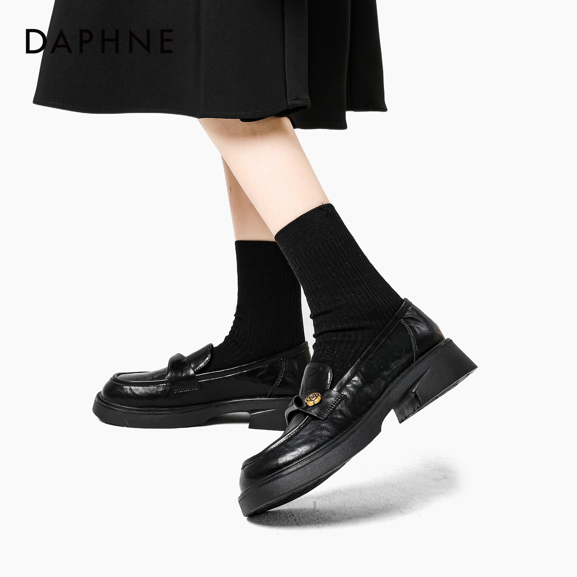 Лоферы DAPHNE Лоферы из синтетической кожи для женщин - изображение 5