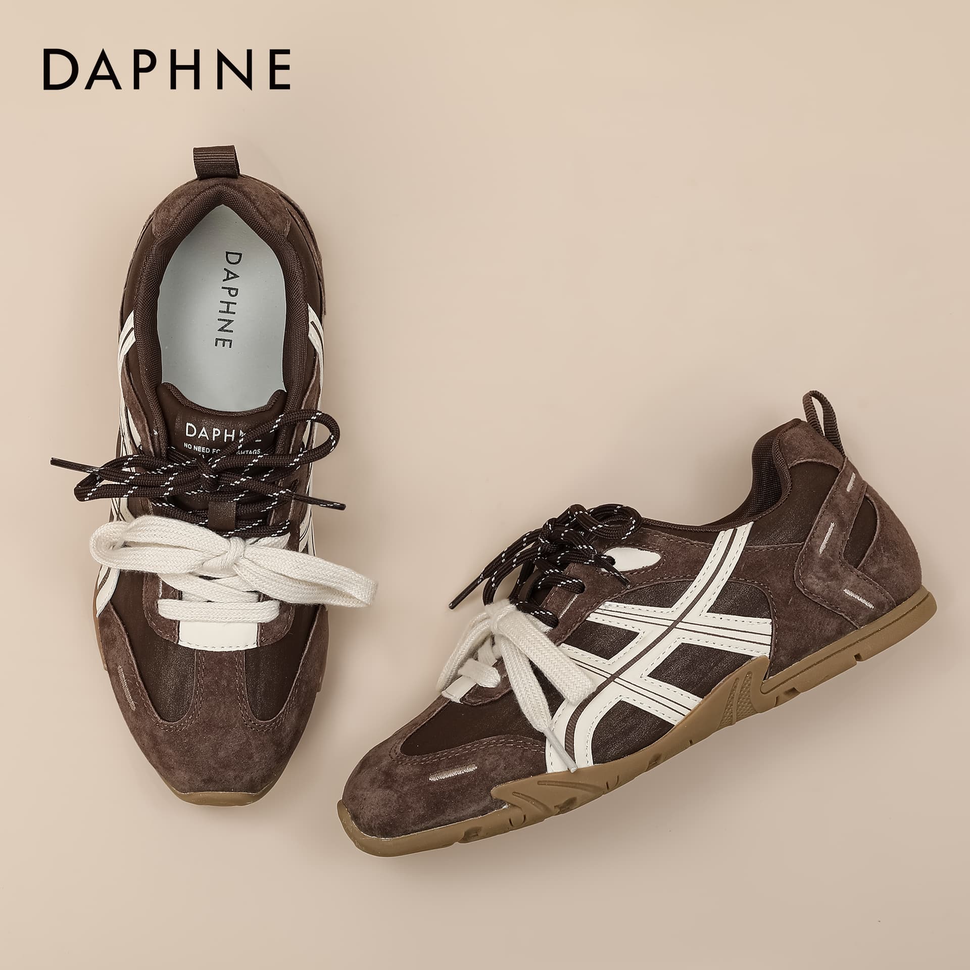 Кроссовки DAPHNE Легкий Лоу-топы Повседневная обувь Унисекс - изображение 5