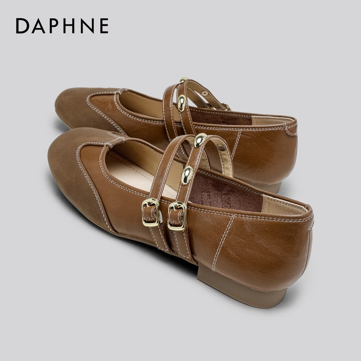 DAPHNE Туфли Мэри Джейн Low Топ Женские - изображение 4