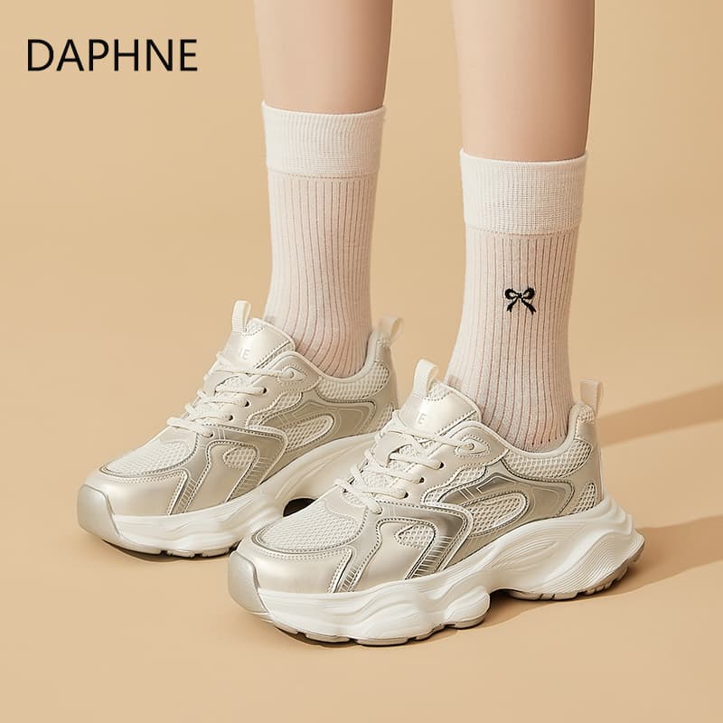 Кроссовки DAPHNE Chunky Sneakers Low Top Женские - изображение 4