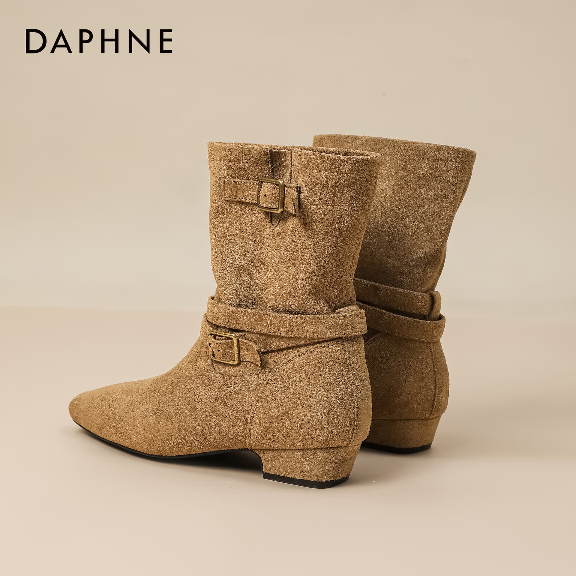 Сапоги DAPHNE Ткань FASHION BOOTS Женские - изображение 4