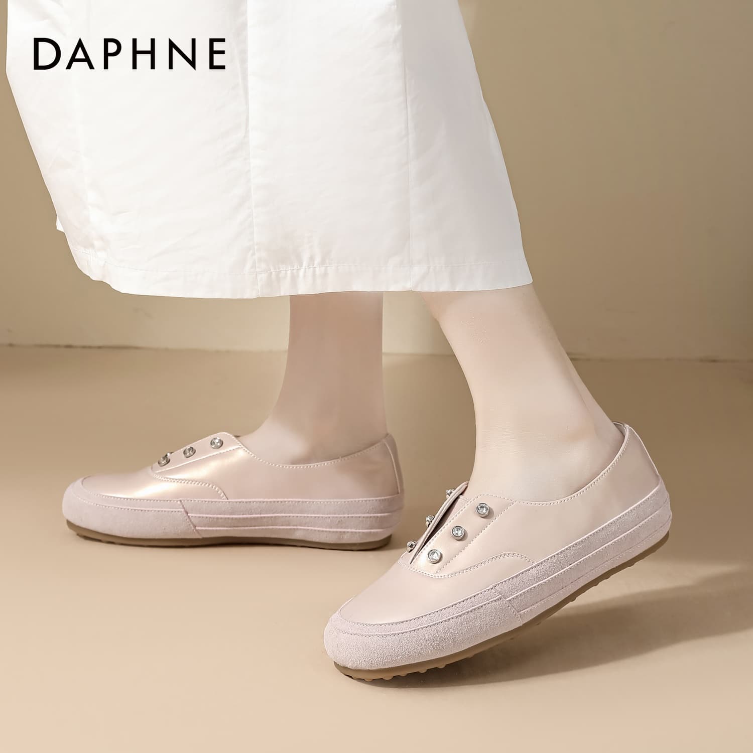 Кроссовки DAPHNE Кеды для скейтбординга Low Топ Женские - изображение 5