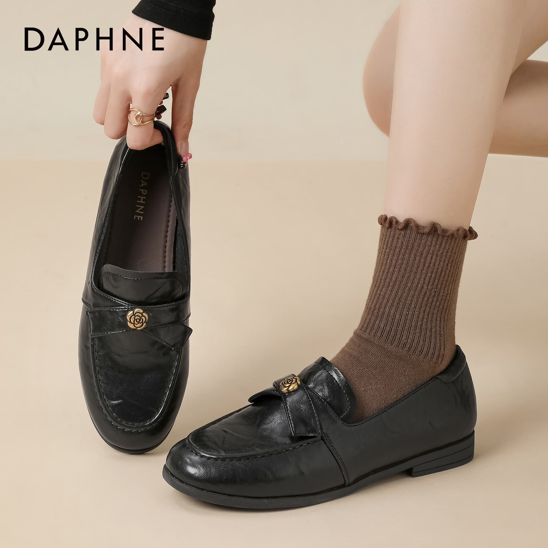 Лоферы DAPHNE Синтетическая кожа Лоферы Женские - изображение 7