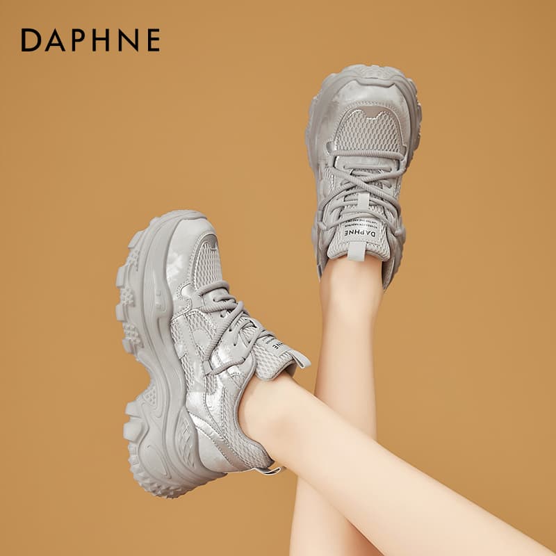 Кроссовки DAPHNE массивные кроссовки высокие женские - изображение 5