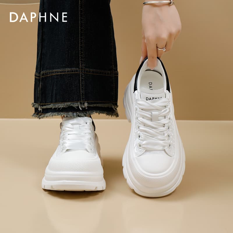 Кроссовки DAPHNE Синтетическая кожа Повседневная обувь Женская - изображение 2