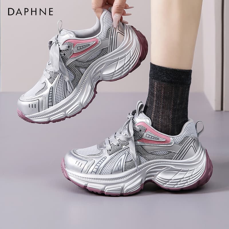 Кроссовки DAPHNE Толстая подошва Низкий топ Женские - изображение 2