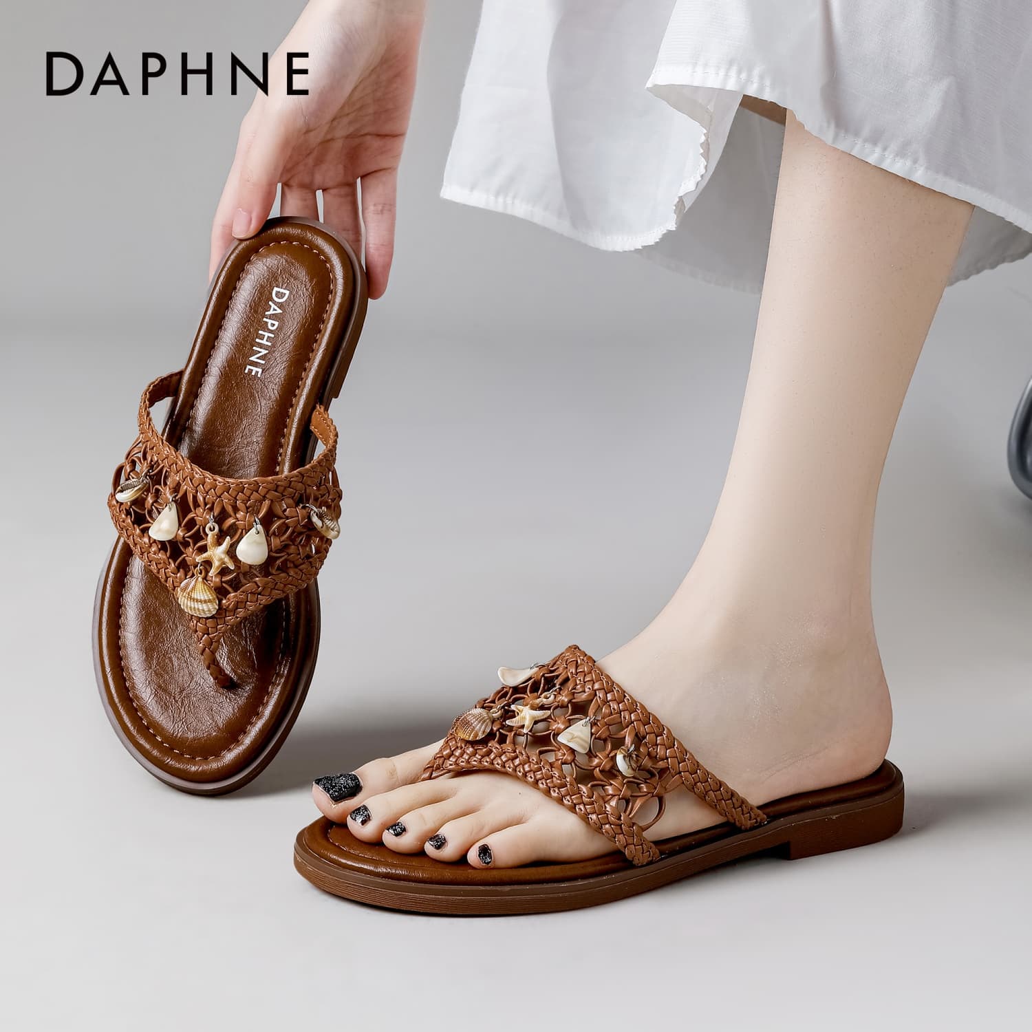 Шлёпанцы DAPHNE Шлепанцы Женские - изображение 6