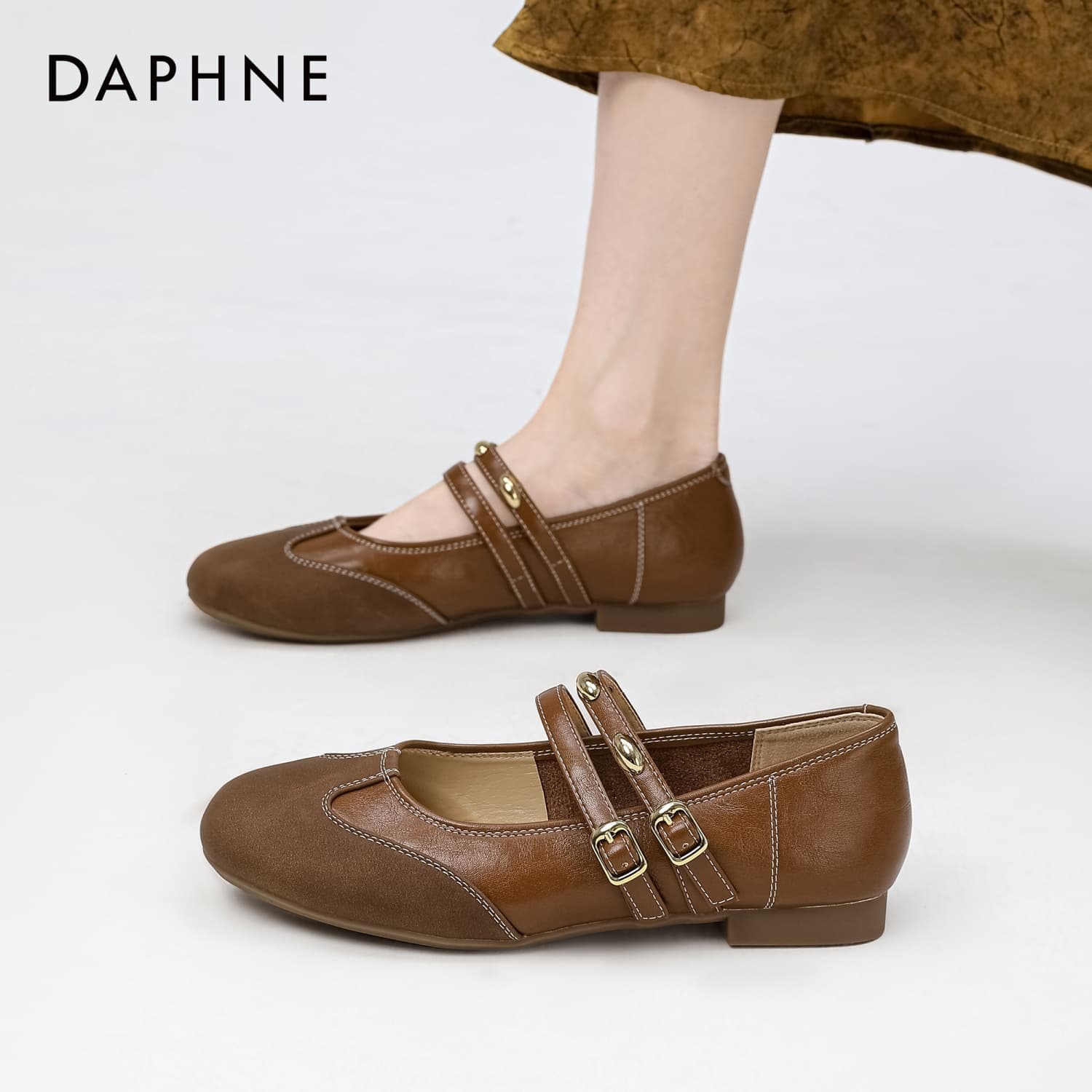 DAPHNE Туфли Мэри Джейн Low Топ Женские - изображение 6