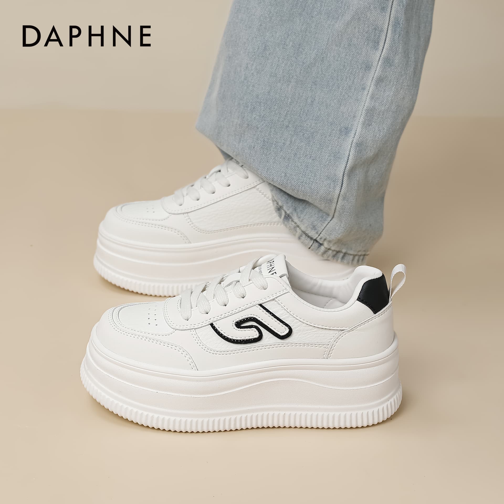 Кроссовки DAPHNE Ткань Лоу-топы Повседневная обувь Женские - изображение 7