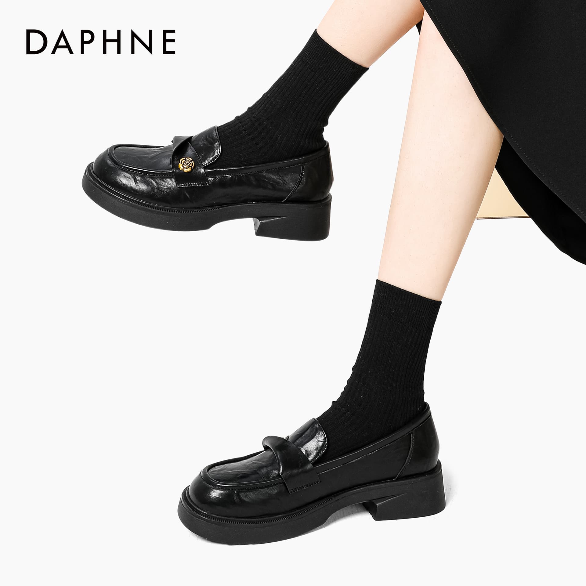 Лоферы DAPHNE Лоферы из синтетической кожи для женщин - изображение 3