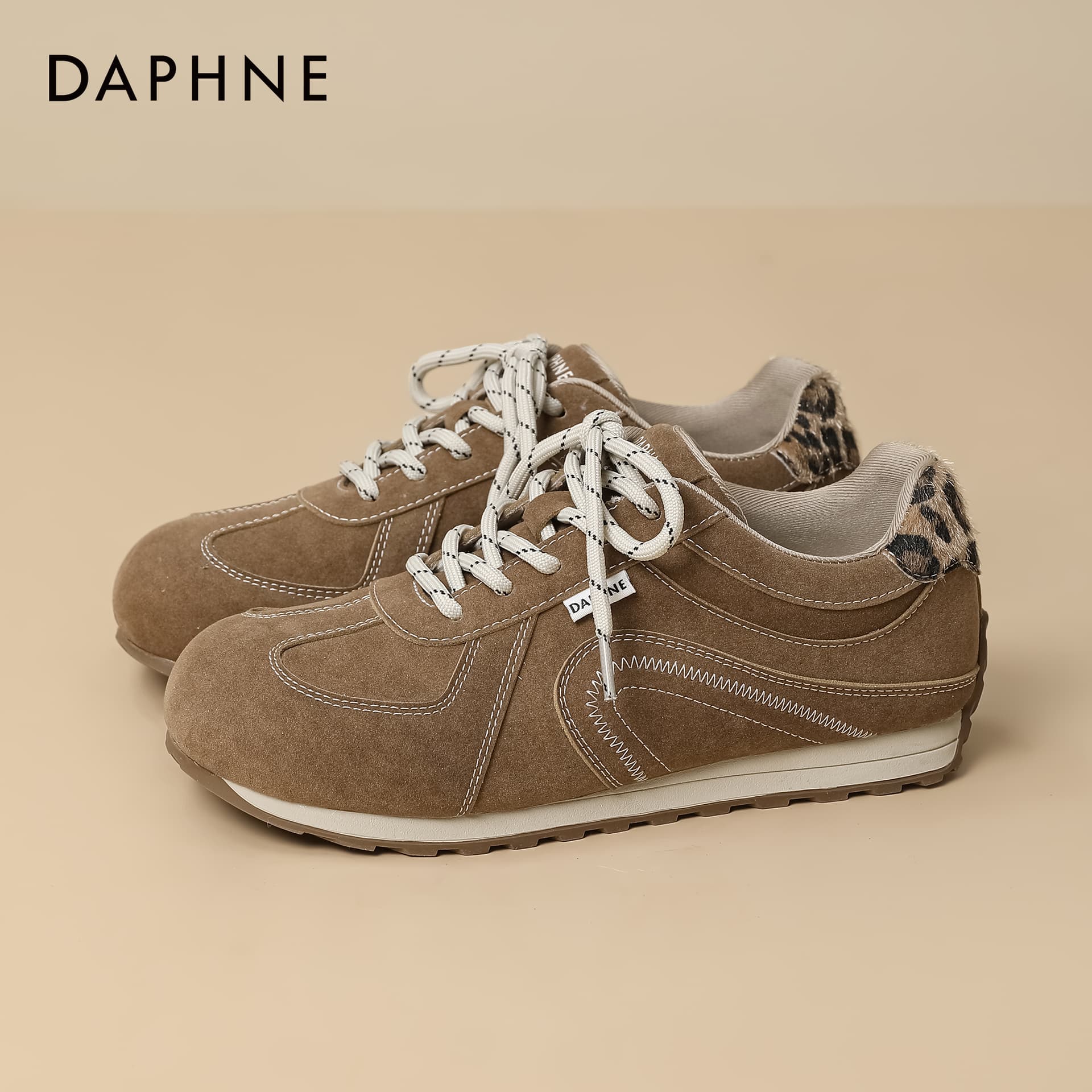 Кроссовки DAPHNE Синтетическая кожа Лоу-топы Кеды немецкой армии (GAT) Женские - изображение 2
