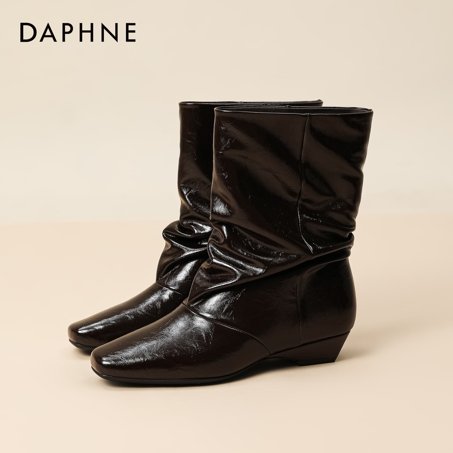 Сапоги DAPHNE Синтетическая кожа Ботильоны Женские - изображение 2