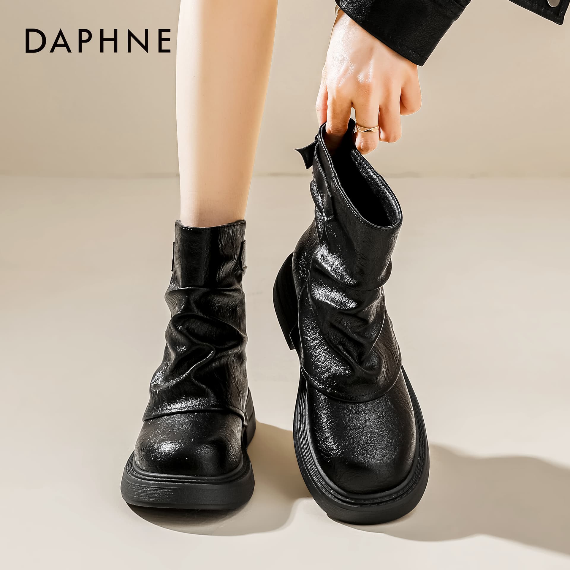 Сапоги Daphne Ботильоны Женские - изображение 4