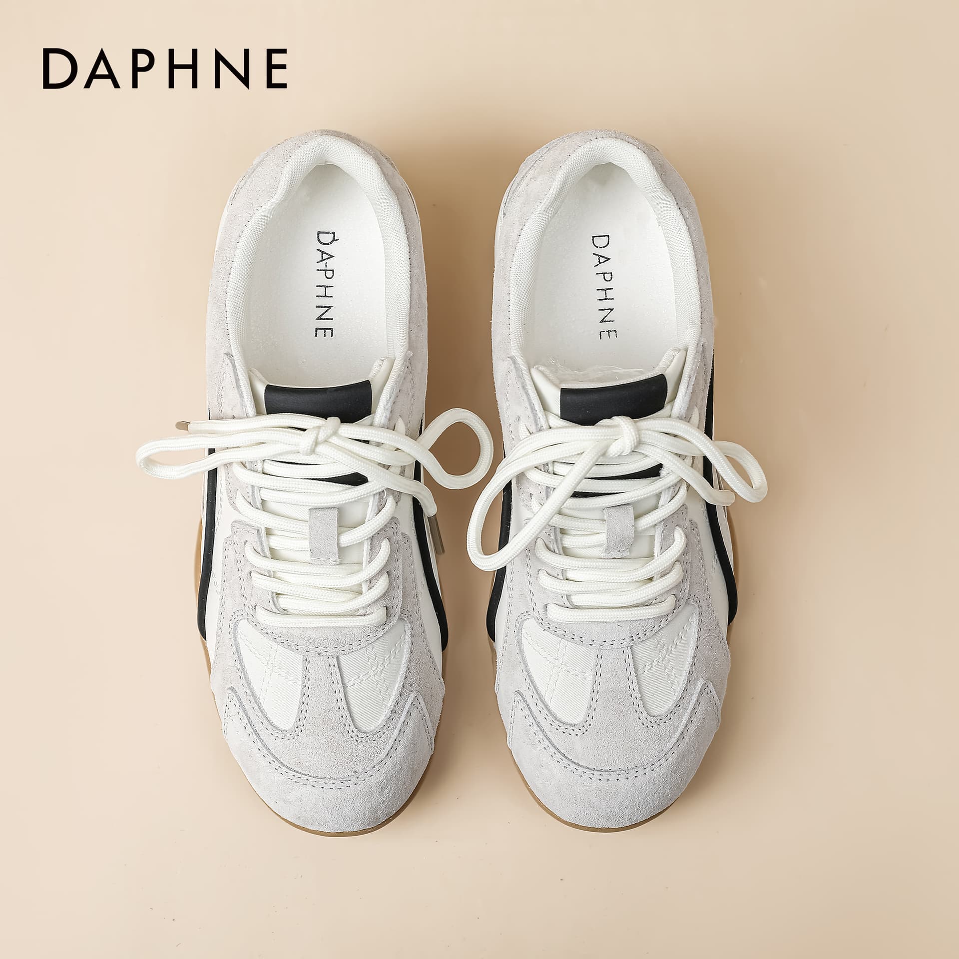 Кроссовки DAPHNE Синтетическая кожа текстиль Лоу-топы Кеды немецкой армии (GAT) Унисекс - изображение 3