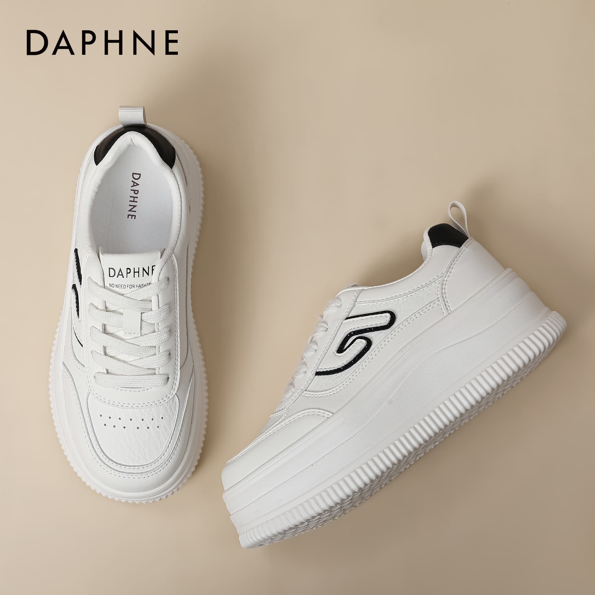 Кроссовки DAPHNE Ткань Лоу-топы Повседневная обувь Женские - изображение 5