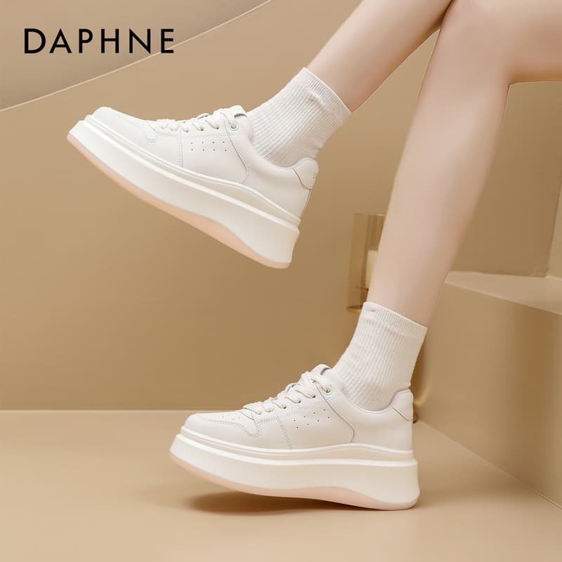 Кроссовки DAPHNE Кеды для скейтбординга Low Топ Женские - изображение 4