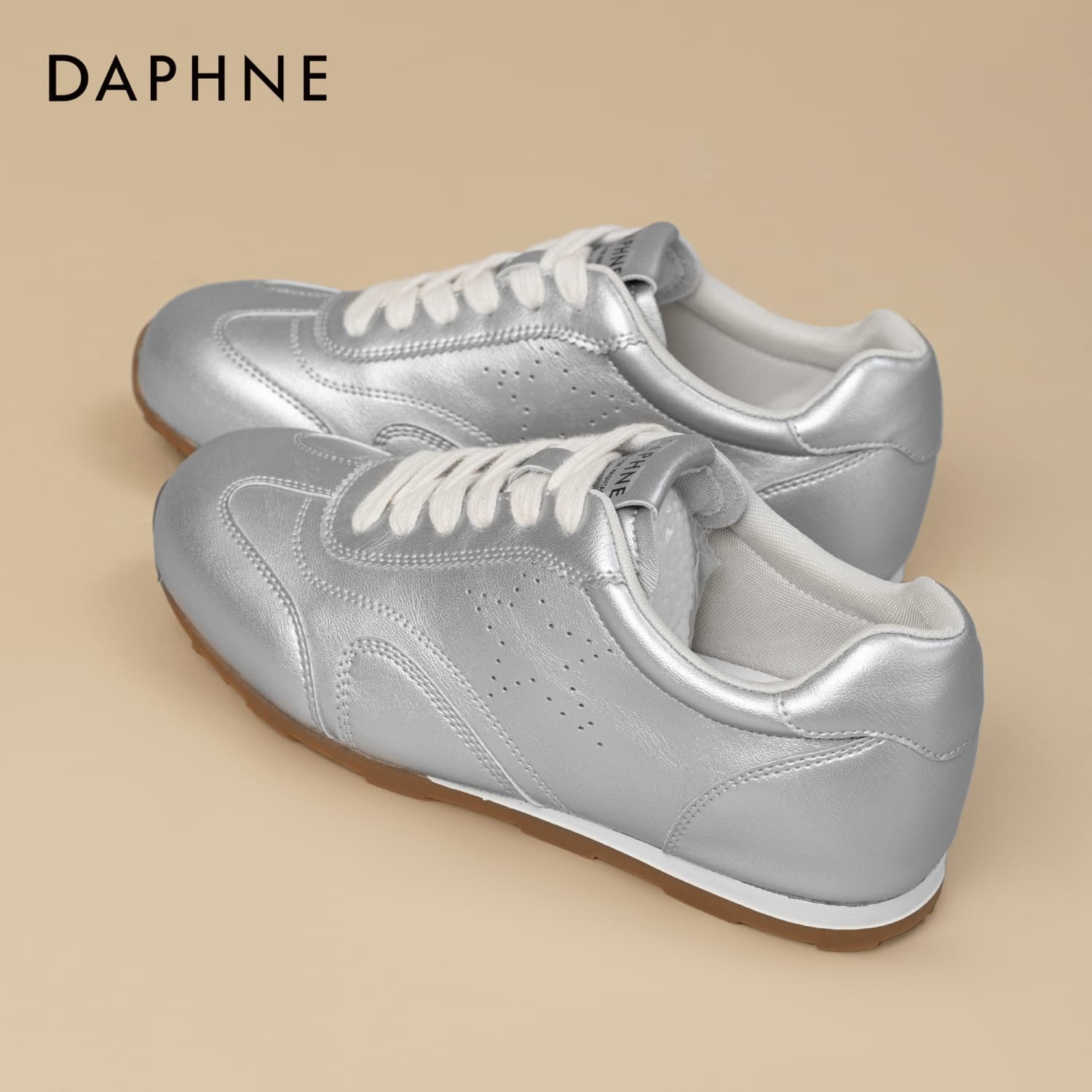 Кроссовки DAPHNE Синтетическая кожа Лоу-топы Кеды немецкой армии (GAT) Женские - изображение 4