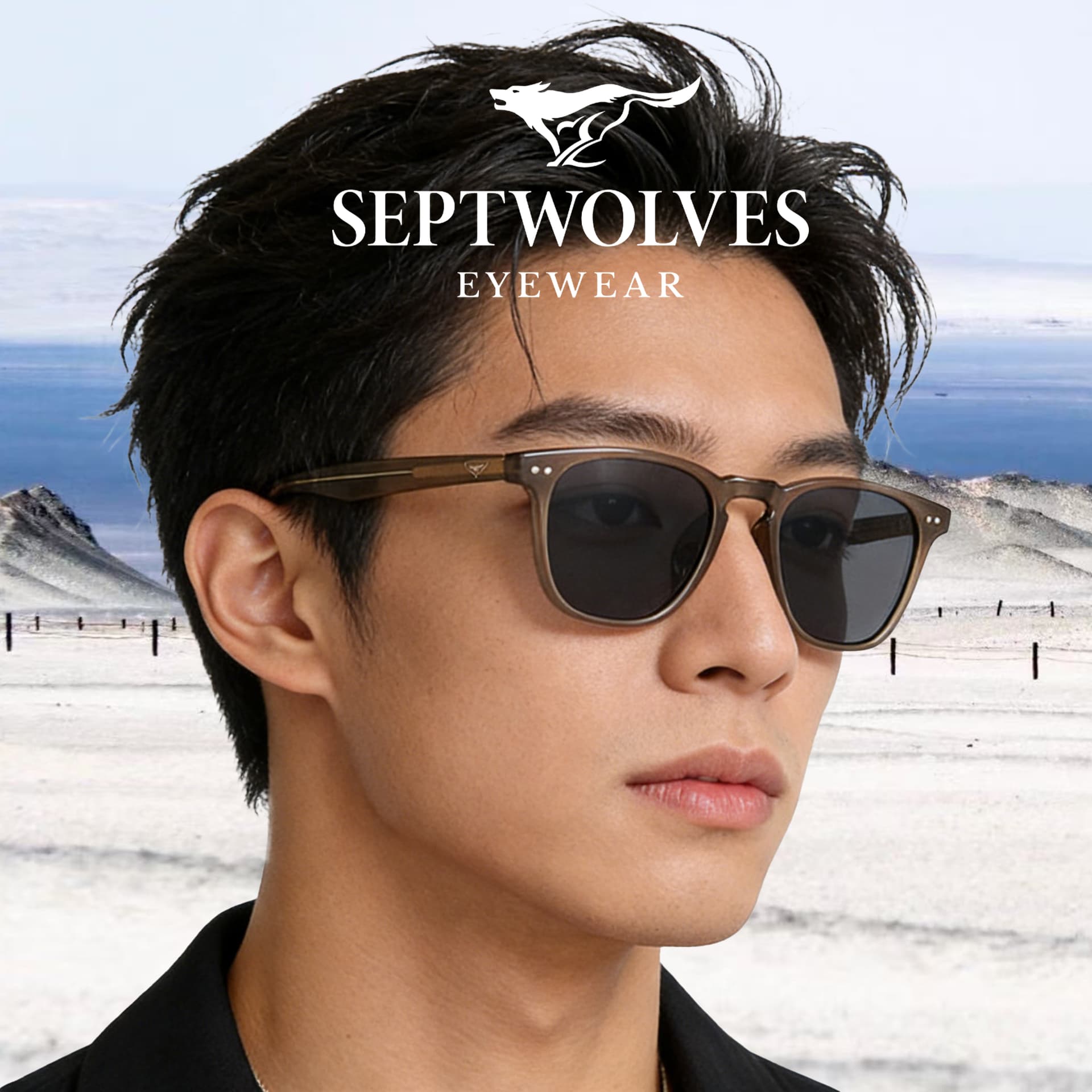 Солнцезащитные очки SEPTWOLVES TR Фигурные Солнцезащитные Очки Мужские - изображение 1