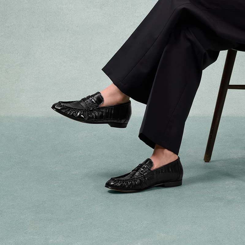 Ботинки THOM WILLS Британский Бизнес Slip-On Повседневная Обувь Мужская - изображение 6