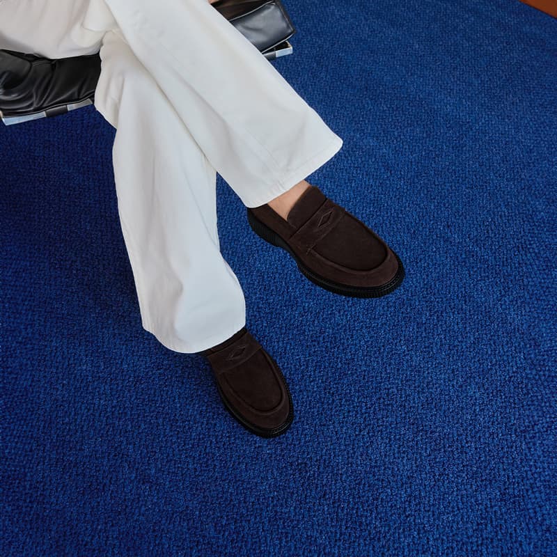 Лоферы THOM WILLS Суэдовый Винтаж Повседневный Универсальный Lazy Slip on Стиль "Старые деньги" Лоферы Мужские - изображение 11