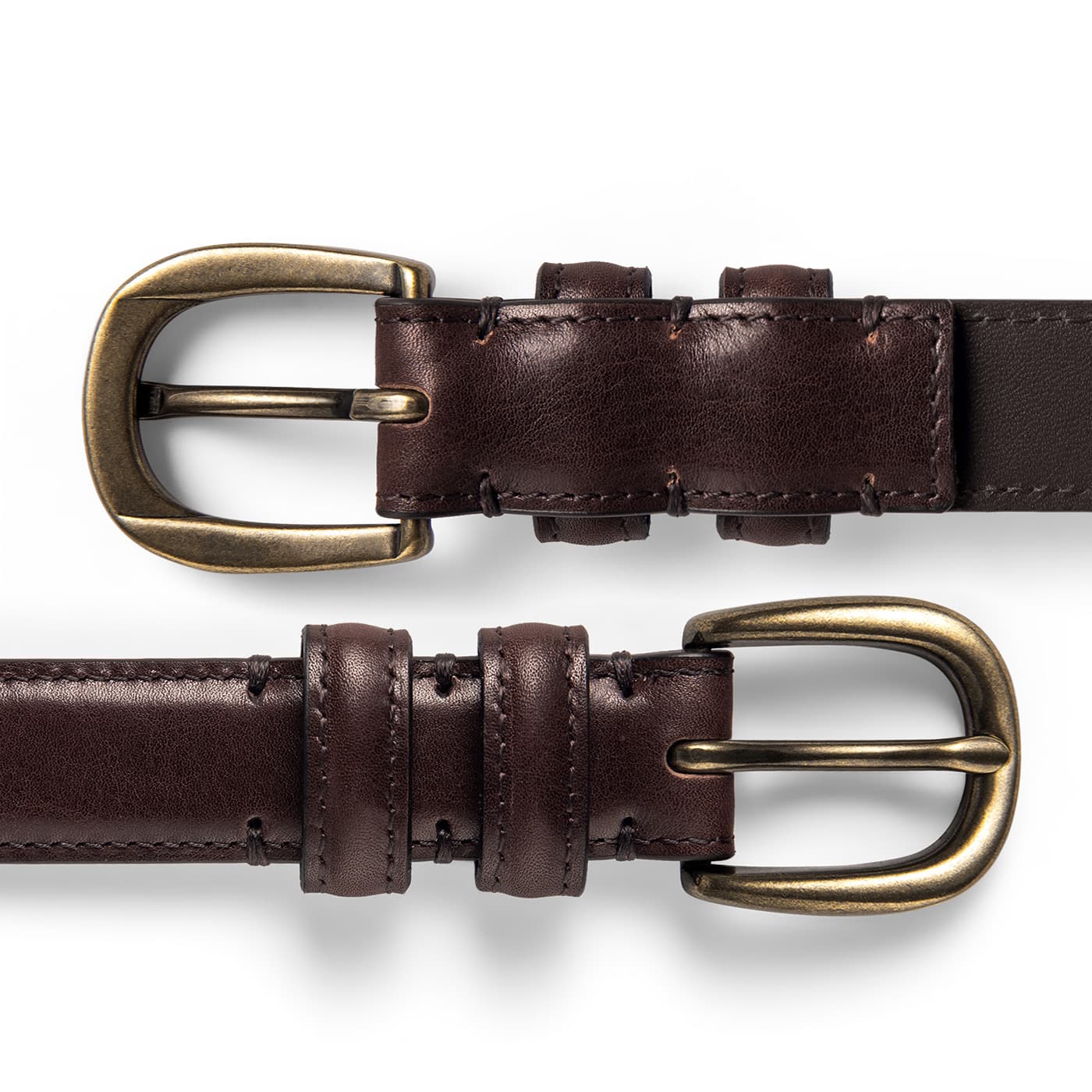 Ремень THOM WILLS Кожаные ремни Мужской 2,4CM - изображение 5