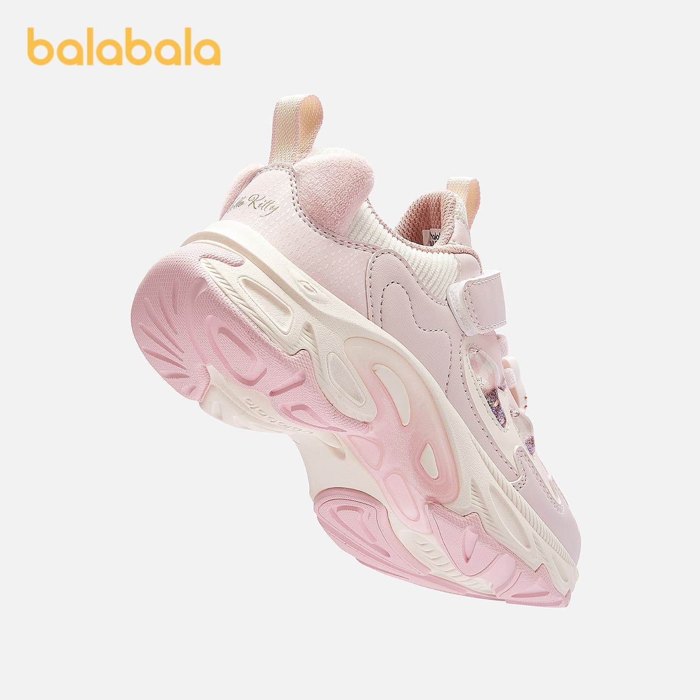 Кроссовки BALABALA Детская беговая обувь Low Top Dream Розовый 60301 Унисекс - изображение 5