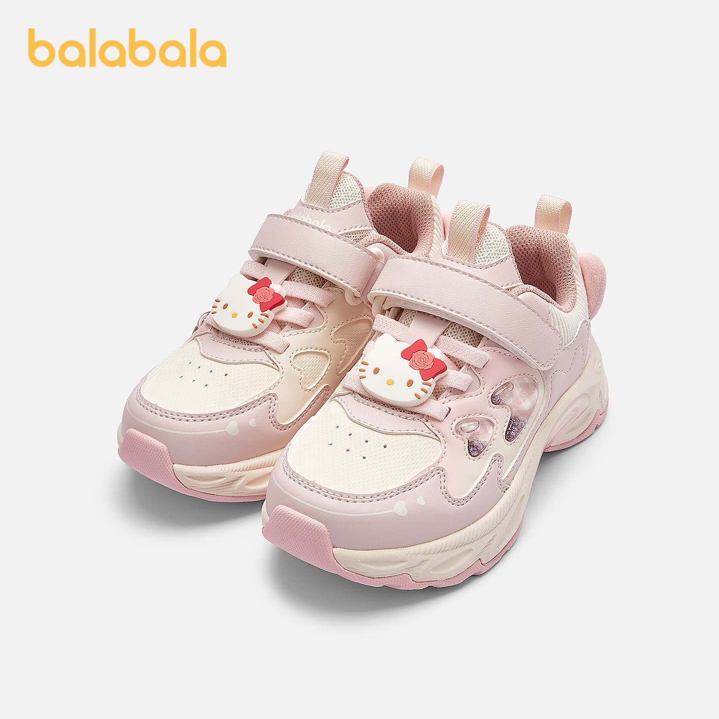 Кроссовки BALABALA Детская беговая обувь Low Top Dream Розовый 60301 Унисекс - изображение 2