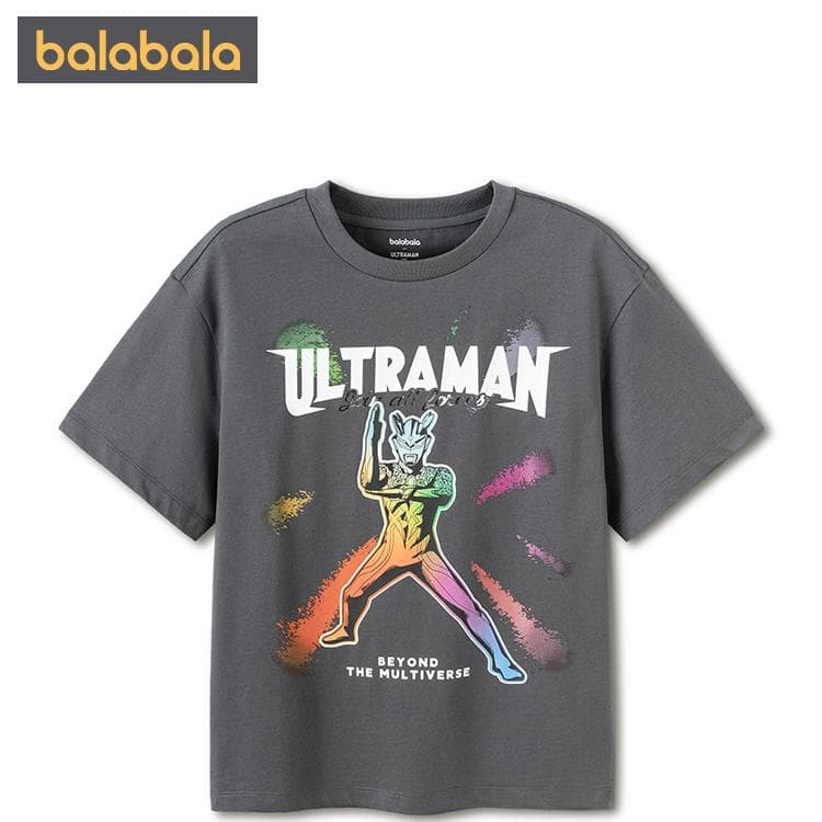 BALABALA X ULTRAMAN Детские Быстросохнущие T-рубашки для малышей - изображение 3