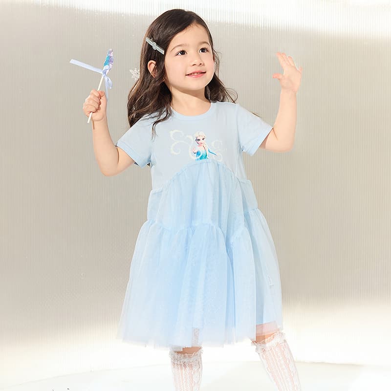 BALABALA X Disney Платье Розово-синий 80025 Детское для детей 3-7 лет - изображение 6