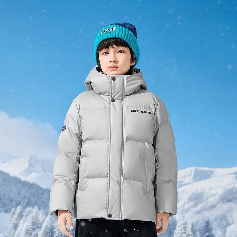 Balabala Серый тон 00322 Kids Пуховики - изображение 3