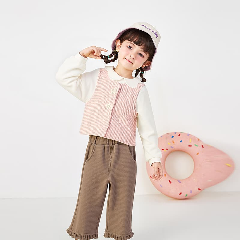 BALABALA Красный тон 00366 Kids Повседневные спортивные костюмы Наборы - изображение 5