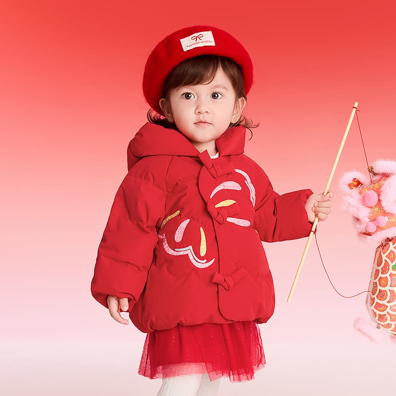 BALABALA Chinese New Year Пуховик Детский - изображение 4