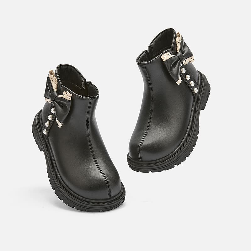 Balabala Детские кожаные сапоги MID Топ KIDS - изображение 12