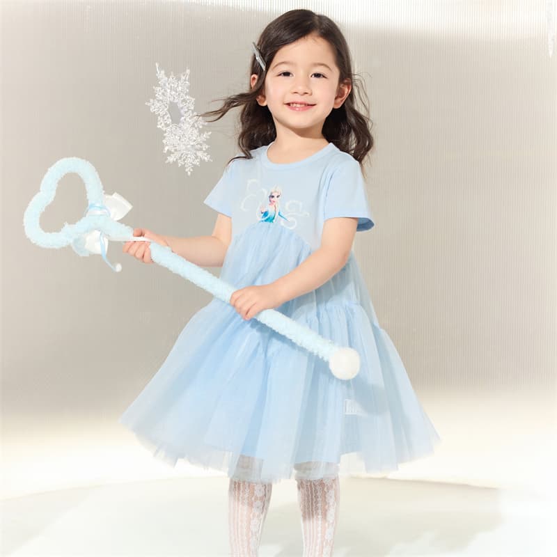BALABALA X Disney Платье Розово-синий 80025 Детское для детей 3-7 лет - изображение 3