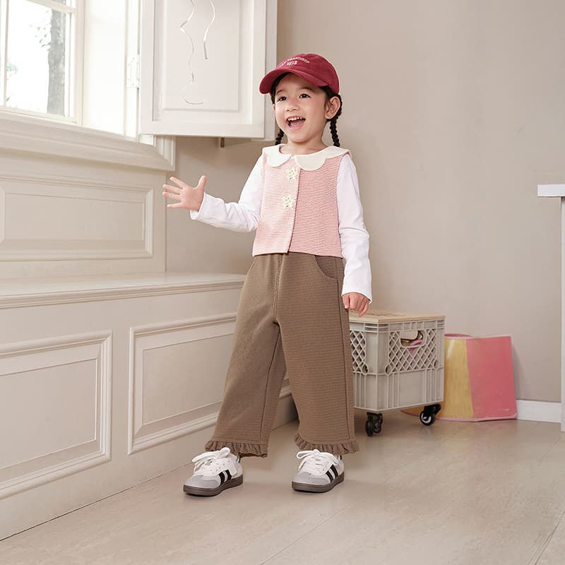 BALABALA Красный тон 00366 Kids Повседневные спортивные костюмы Наборы - изображение 3