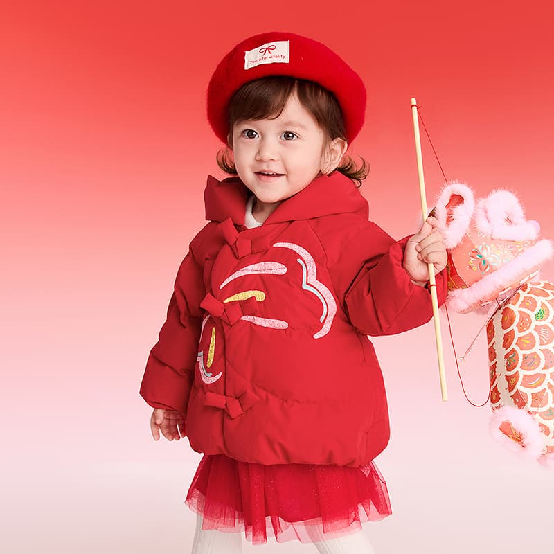 BALABALA Chinese New Year Пуховик Детский - изображение 5
