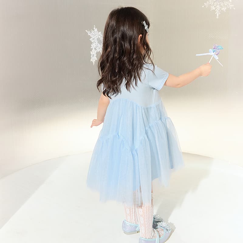 BALABALA X Disney Платье Розово-синий 80025 Детское для детей 3-7 лет - изображение 7