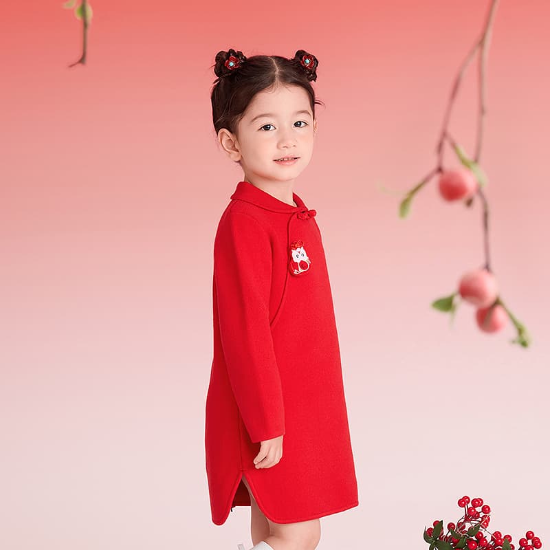 BALABALA Платье Chinese New Year FW25 Детский - изображение 5