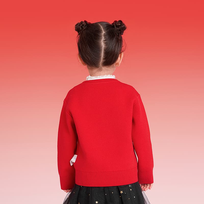 BALABALA Свитер Chinese New Year FW25 Детский - изображение 6