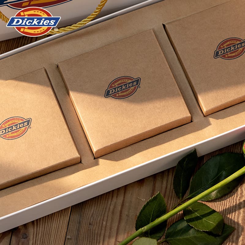 Трусы Dickies Хлопковый трикотаж трусы мужские подарочная коробка 3 штуки + сумка - изображение 3