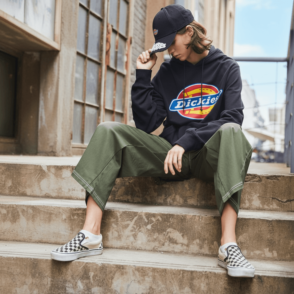 Кепка Dickies Хлопковые Волоконные Кепки Унисекс - изображение 7