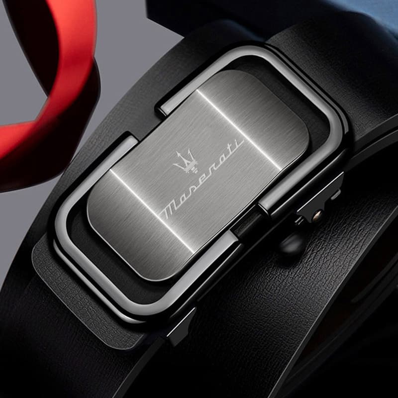 Ремень Maserati Кожаные ремни Мужской - изображение 2