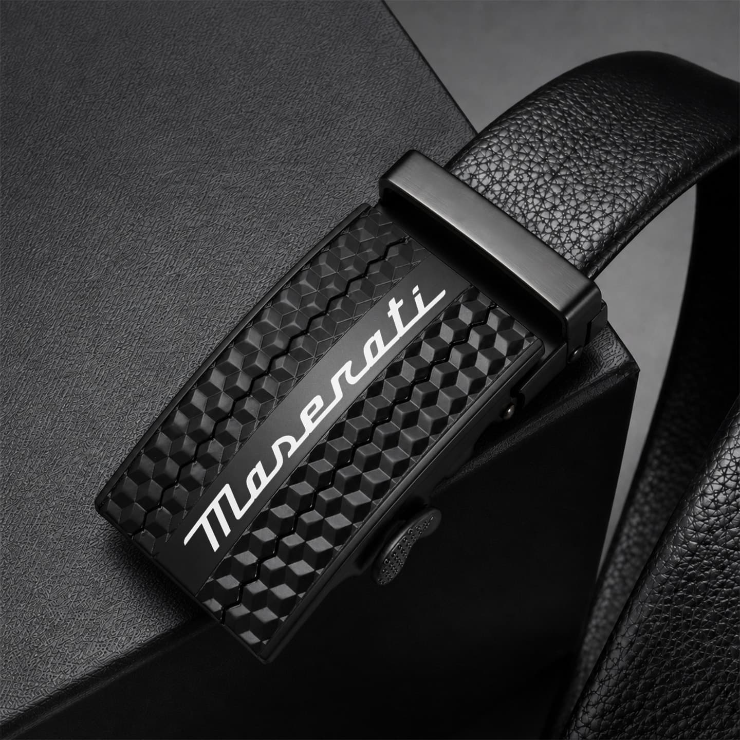 Ремень Maserati Кожаные ремни Мужской - изображение 2