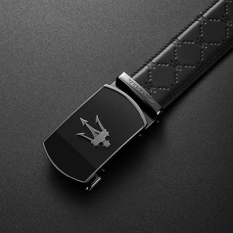 Ремень Maserati Ремни из коровьей кожи мужской 3,5 см - изображение 5