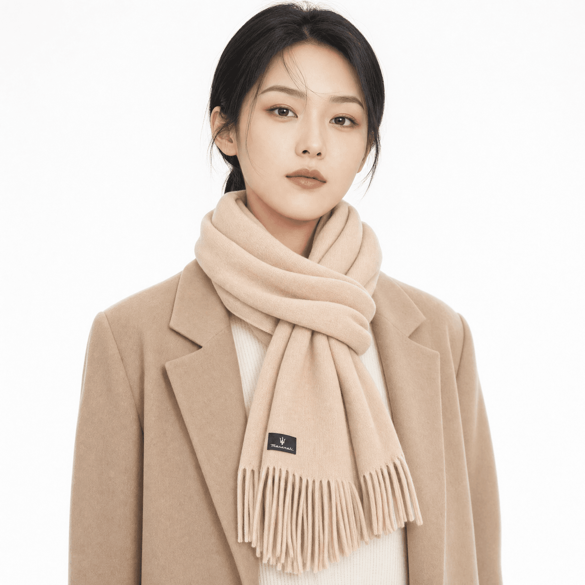 Шарф Мазерати Wool Knit Платки Унисекс - изображение 4