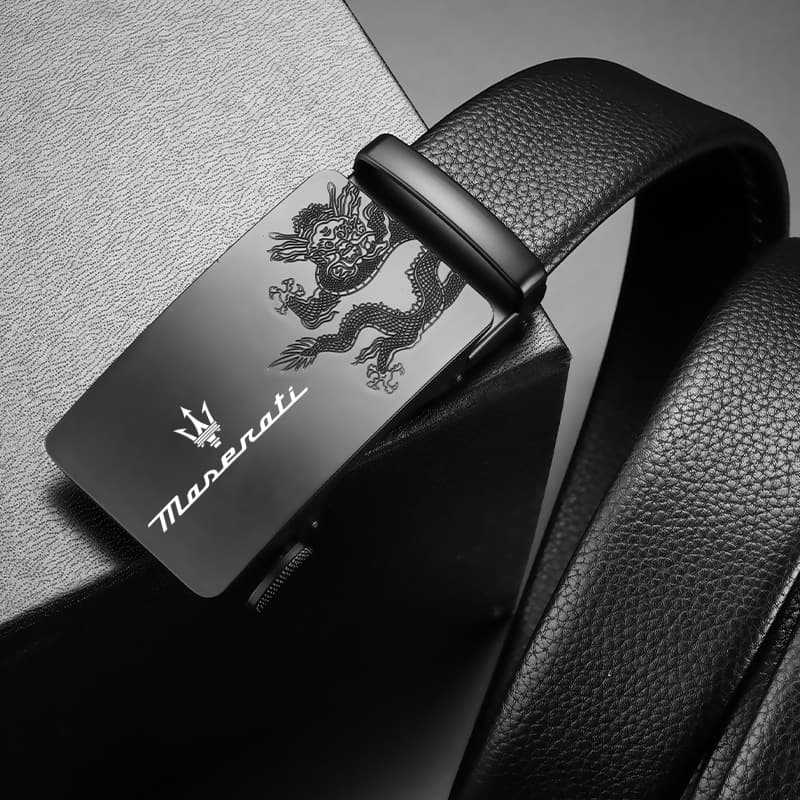 Ремень Maserati Ремни из натуральной коровьей кожи мужской - изображение 3