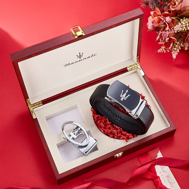 Ремень Мазерати Сплав Коровья кожа Ремни Мужской 3,5 - изображение 6