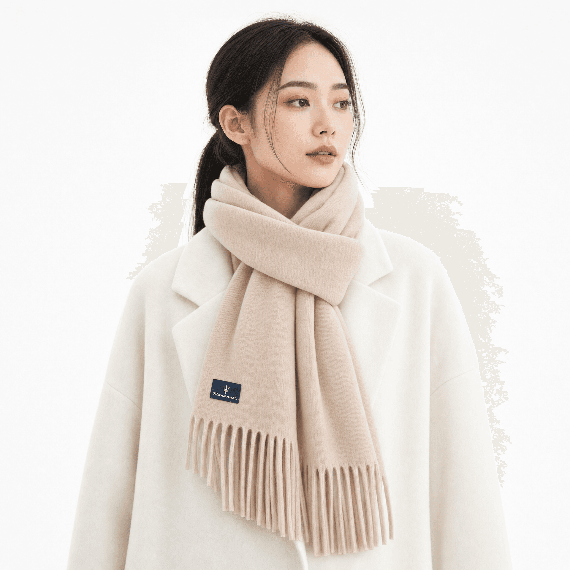 Шарф Мазерати Wool Knit Платки Унисекс - изображение 2