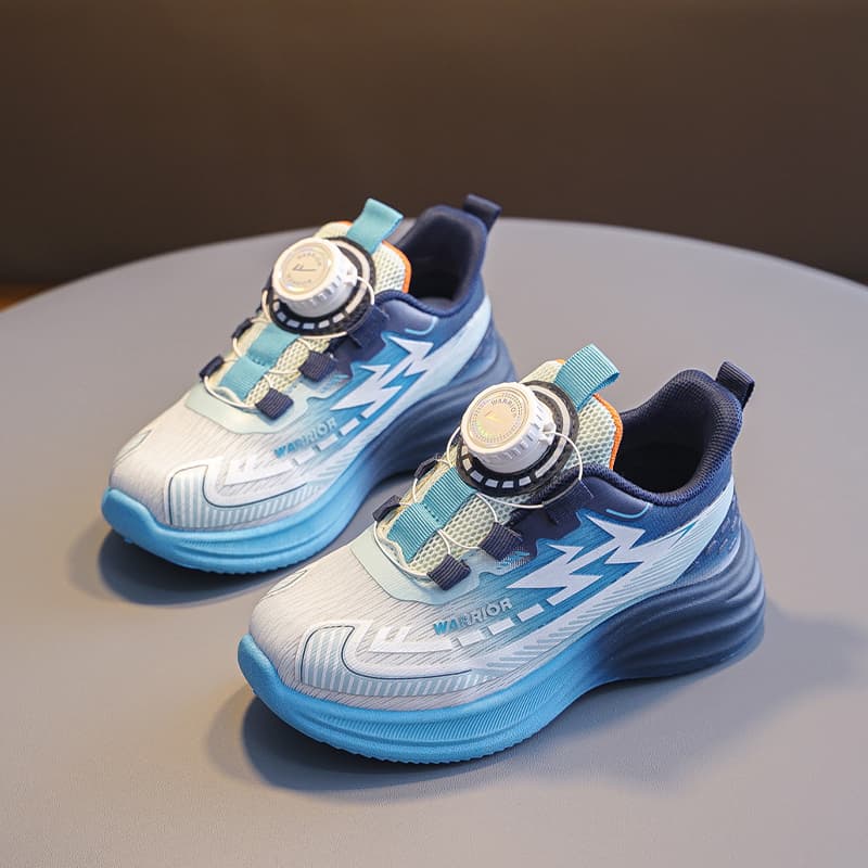 Кроссовки Warrior Детские беговые кроссовки Low Top Сине-белые Kids - изображение 4