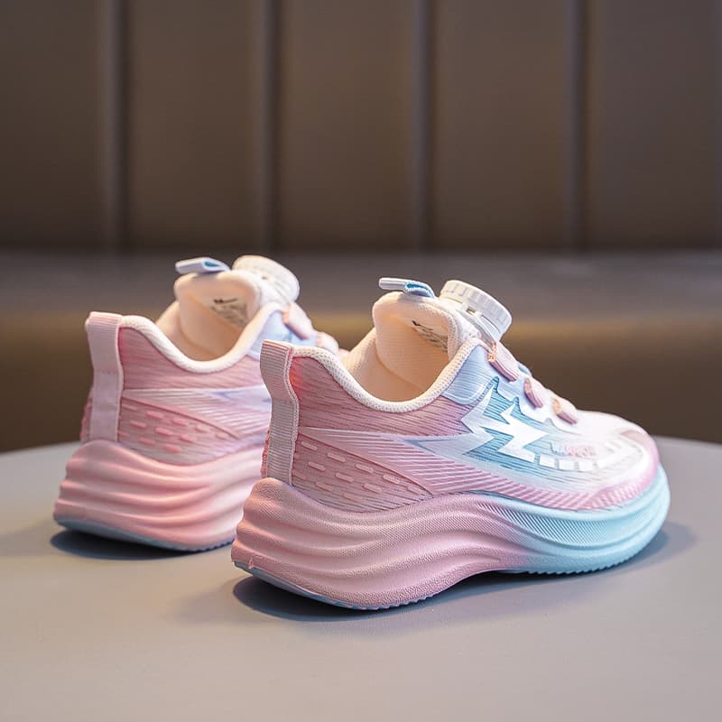 Кроссовки Warrior Детские беговые кроссовки Low Топ Розовый Белый Синий Kids - изображение 5